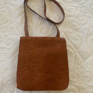 Patricia Nash crossbody leather bag